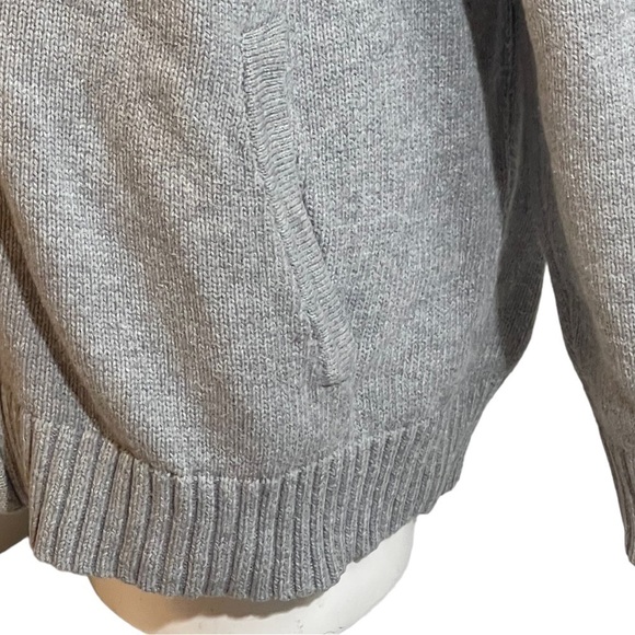 L.l.bean Gray Full Zip Sweater - Picture 4 of 9